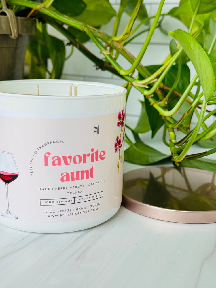 Favorite Aunt Large 3-Wick Candle