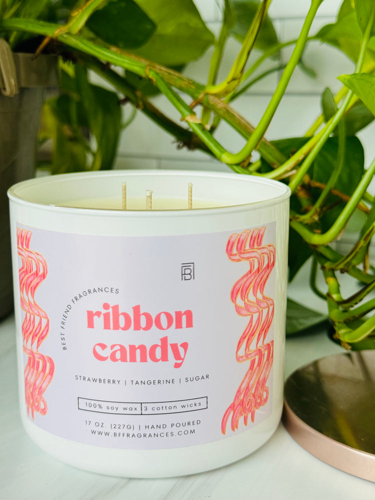 Ribbon Candy Large 3-Wick Candle