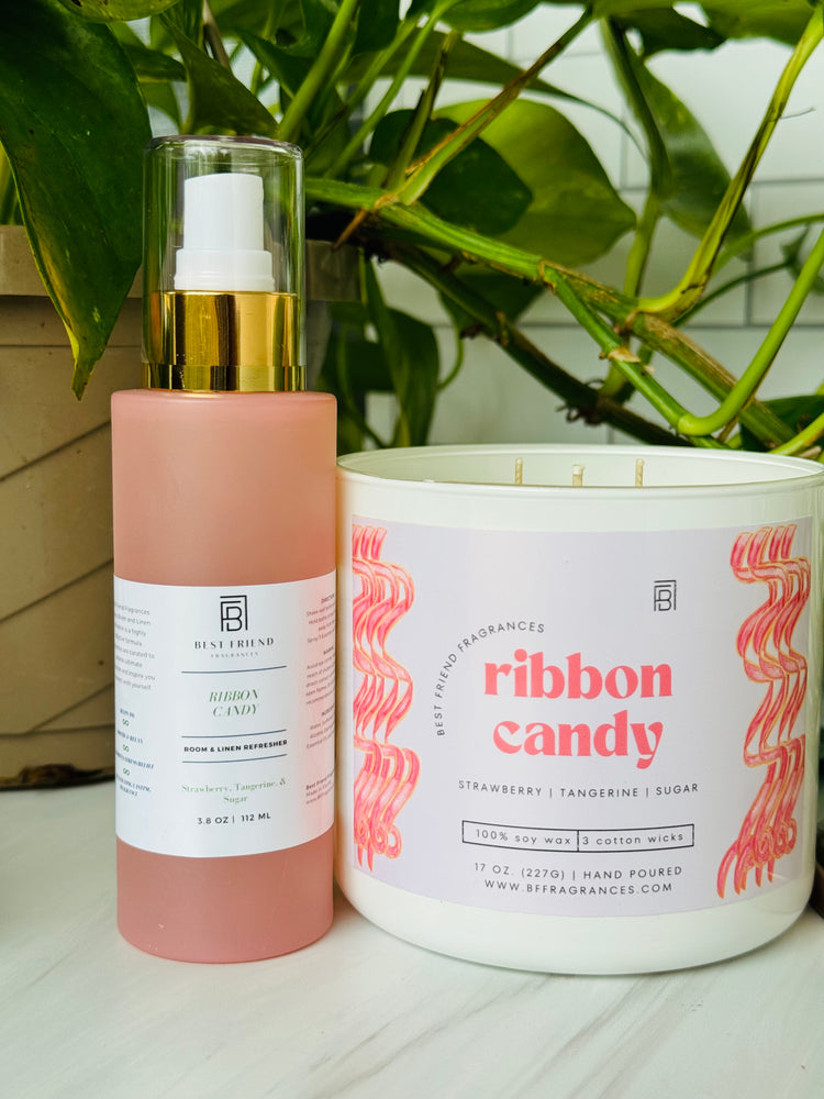 Ribbon Candy Large 3-Wick Candle