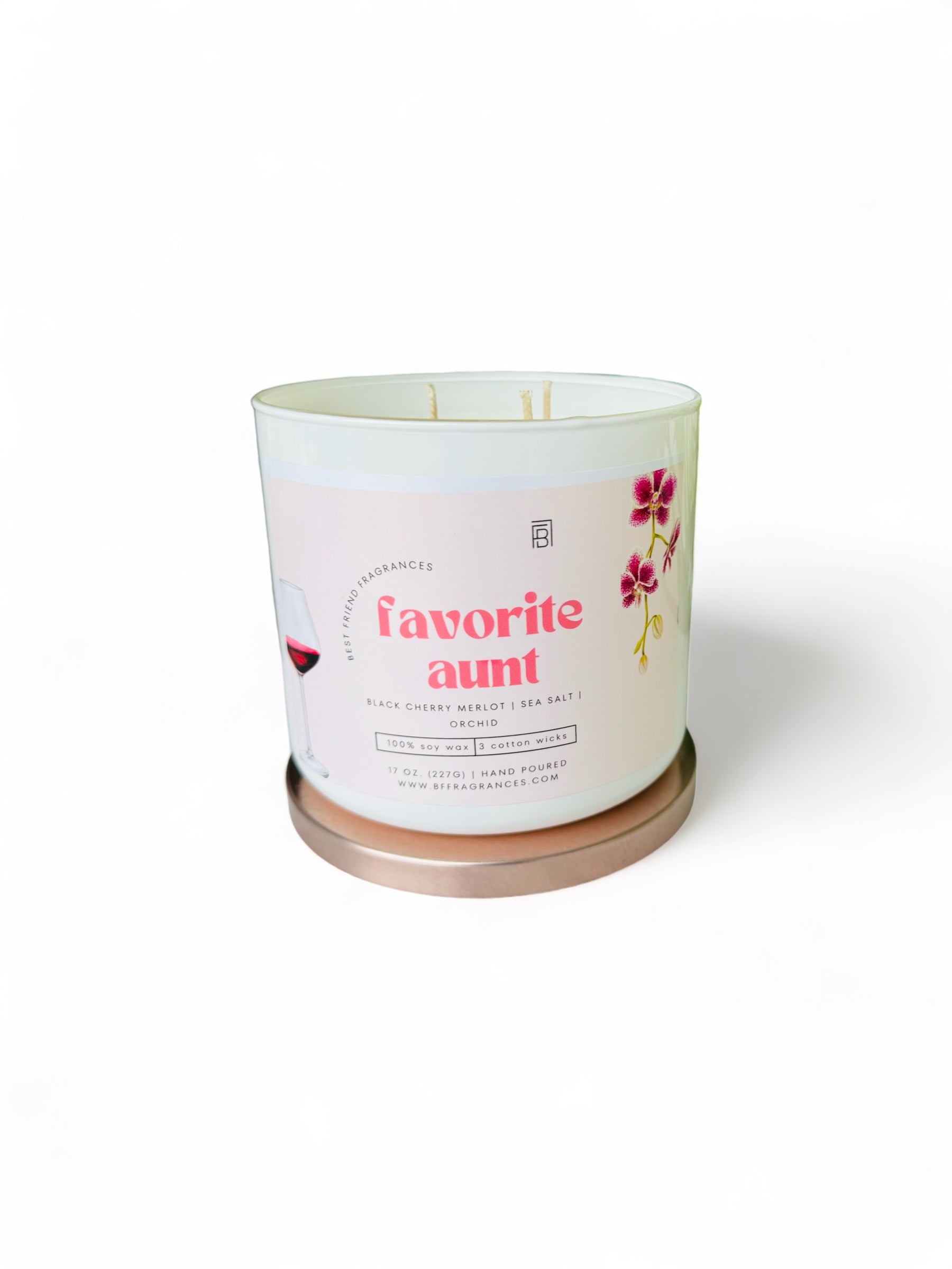 Favorite Aunt Large 3-Wick Candle